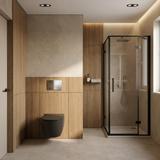 Montagerahmen Unterputz-Set Slim 024N für WC-Becken mit HD Chrom-Taste