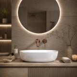 Aufsatzwaschbecken CLEO 50 white – REA