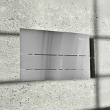 WC öblítő gomb K011A-Q és Slim024N Rea T Brush Steel