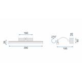 LED Wall lamp APP372-1W