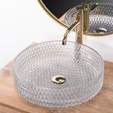 Aufsatzwaschbecken Rea Cristal Transparent 39
