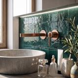 REA Grace Brush Copper Skrita armatura za umivalnik