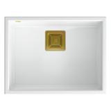 Granitspülbecken DAVID 50 White