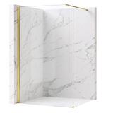 Tuš zaslon Rea Flexi Transparent / Gold 70