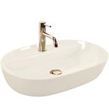 Aufsatzwaschbecken REA Aura 61 Ecru Shiny