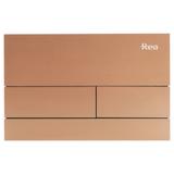 Montagerahmen Unterputz-Set Slim 024N für WC-Becken mit T-Taste Gebürstetes Kupfer