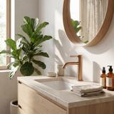 Bathroom faucet Rea Rivo Brush Copper