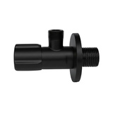 Kotnični ventil 02  1/2" x 3/8" Black