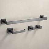 Badezimmer-Accessoire-Set Rio Titan 4-teilig