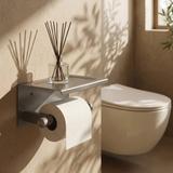 Toilettenpapierhalter mit Ablage 39105A ORI Titan