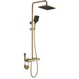Σετ ντουζιέρας με θερμοστάτη REA ROB Brushed Gold