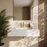 Wandwaschbecken REA Aresa Cold Jade 80