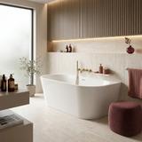 Acryl Wandmontage Badewanne CAPRI 170 cm