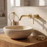 Wall Mounted faucet REA Venti Brush Gold