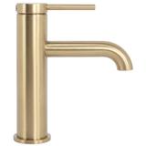 Waschbeckenarmatur Rea Spot Brush Gold Low