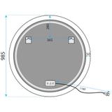 LED fali tükör YH-BL-1 100 cm