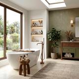 Free-standing faucet Rea Venti Brush Copper