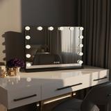 Spiegel LED HOLLYWOOD Black