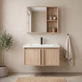 Badezimmermöbel-Set mit Waschbecken Gama T25023 BXM 70CM
