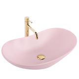 Aufsatzwaschbecken Rea Royal Powder Pink Matt