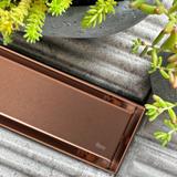 REA Neox pro Linear Drain Brushed Copper 60