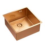 Chiuvetă inox ANTHONY 50 COPPER