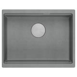 Granitspülbecken Logan 100 Grey Metallic