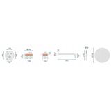 Unterputz Duschset Rea Lungo Titan + BOX