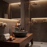 Waschbeckenarmatur Rea  Venti Copper high