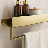 Badezimmerregal SF01 45cm gold brush