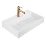 Waschbecken Konglomerat GOYA 50 cm+Waschtischplatte