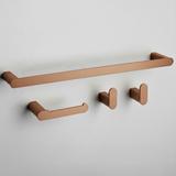 Badezimmer-Accessoire-Set Mati Brush Copper 4-teilig