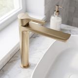 Waschbeckenarmatur PREMIUM Rea Maxim Brush Gold High