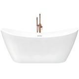 Freistehende Badewanne Rea Ferrano Slim 160