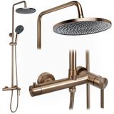Duschset Rea Foster Brush Copper