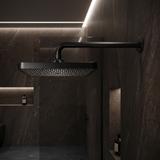 Rectangular shower head REA JS-032 Black