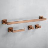 Badezimmer-Accessoire-Set Rio Brush Copper 4-teilig