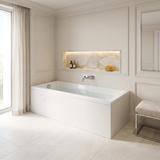 Acryl-Einbaubadewanne Rea Catania 170