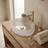 Countertop washbasin REA Mirella Transparent