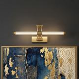 Koupelnové nástěnné LED svítidlo APP1899-1W 40cm BRUSH GOLD