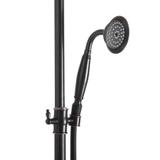 Shower set REA BERGAMO OLD BLACK