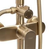 Kit de douche Rea VERSO BRUSHED GOLD
