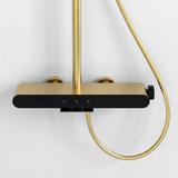 Duschgarnitur REA Farel Brush Gold