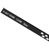 Наклонная планка для душевого поддона 120cm Black