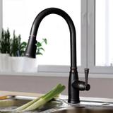 Küchearmatur Rea Deco Old Black high