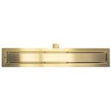 Linear drainage Rea Neox brush gold 70
