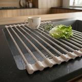 Rollbarer Abtropfständer für Spüle REA P12298B Beige
