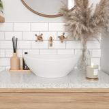 Aufsatzwaschbecken Rea Sofia white