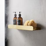 Bathroom shelf SF03 60cm gold brush