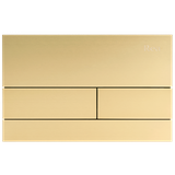 WC öblítő gomb Rea T K011A-Q és Slim 024N Gold Brush